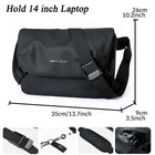 Riñonera de Cintura para Hombre - Bolso Bandolera Casual y Moderno