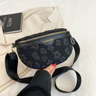 Riñonera Deportiva Oxford para Mujer - Bolsa de Cintura Versátil y Cómoda