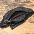Riñonera Deportiva de Cuero Genuino - Ligera y Elegante para Hombre