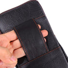 Riñonera Deportiva de Cuero para Hombre - Mini Bolsa de Cintura