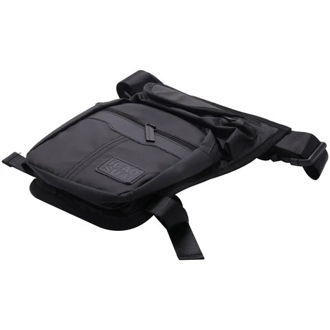 Riñonera Deportiva para Hombre - Bolsa de Pierna de Nailon, Cinturón Muslera para Moto y Uso Diario