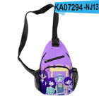 Riñonera de Viaje para Mujer - Bolso Crossbody Divertido con Estampado 3D, Impermeable y Ligero