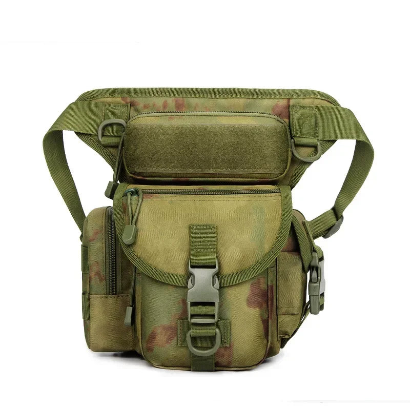 Riñonera Táctica Militar Unisex - Impermeable de Nylon Resistente