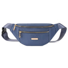 Riñonera Grande Unisex de Lona - Bolso Bandolera Casual y Espacioso
