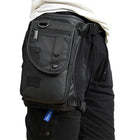 Riñonera Deportiva Hombre - Bolsa de Cintura Multifuncional de Nylon y Lona