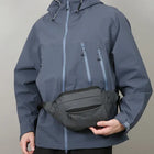 Riñonera Deportiva Hombre Impermeable - Mochila Pechera Moderna para Actividades al Aire Libre