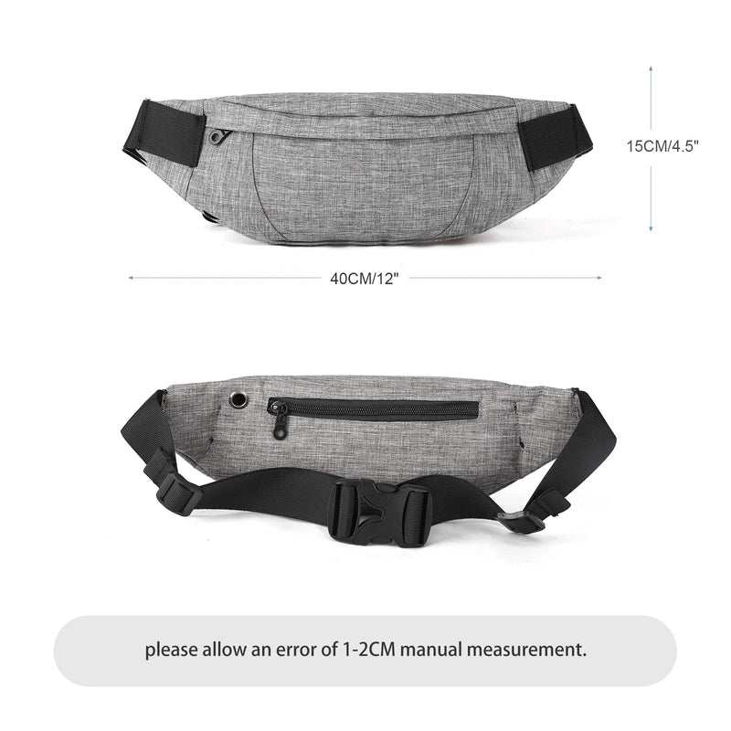 Riñonera Deportiva Unisex para Correr y Running - Ligera y Ajustable
