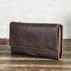 Riñonera de Cuero para Hombre - Bolso de Piel de Vestir Mini Elegante