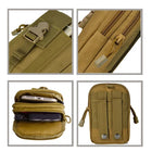 Riñonera Deportiva Táctica Molle - Bolsa de Cintura para Hombre y Mujer