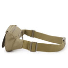 Riñonera Deportiva Hombre Impermeable Táctica Oxford - Bolsa de Cintura para Teléfono