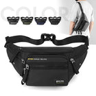 Riñonera Deportiva Impermeable de Nailon - Bolsa Multifuncional para Viajes y Senderismo