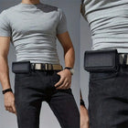 Riñonera Deportiva para Hombre - Color Negro, Cómoda y Resistente