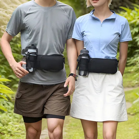 Riñonera Deportiva Grande Impermeable - Bolsa Pecho para Hombre y Mujer