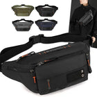 Riñonera Deportiva Hombre Nylon - Bolsa Cintura Moda Viaje