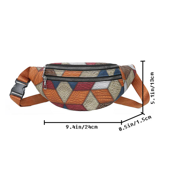 Riñonera Deportiva Unisex - Bolso Bandolera Casual para Hombre y Mujer