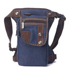 Riñonera de Pierna Ajustable para Hombre - Ideal para Moto, Deporte y Viaje