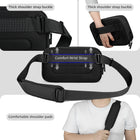 Riñonera de Viaje Impermeable para Hombre - Bolso Pequeño Minimalista en Tela X-PAC