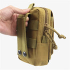 Riñonera Deportiva Hombre Poliéster Compacta con Bolsillo para Móvil