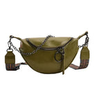 Riñonera Deportiva de Cuero Vintage para Mujer - Bandolera y Cadera