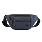 Riñonera Hombre Nylon Multibolsillos - Bolsa de Cintura para Moto, Deporte y Escalada