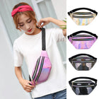 Riñonera de Cuero Holográfica Unisex - Bolsa de Cintura Elegante y Moderna