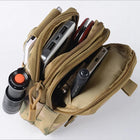 Riñonera Deportiva Táctica Multifuncional para Hombre - Bolsa de Cintura Camuflaje Urbano