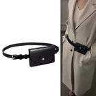 Riñonera Deportiva 2 en 1: Bolso Desmontable con Cinturón y Cartera para Monedas
