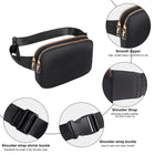 Riñonera de Cintura para Mujer - Bolso Bandolera Casual y Moderno