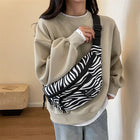 Riñonera Deportiva para Mujer: Bolsa Antirrobo con Estampado Leopardo, Cómoda y Ajustable