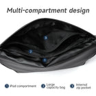 Riñonera Hombre Premium - Bolso Bandolera Casual Mini de Cuero Sintético