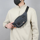 Riñonera de Viaje Antirrobo Impermeable con Bolsillo Oculto para Teléfono - Mochila Pecho Unisex Ligera para Senderismo y Viajes