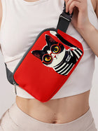 Riñonera Deportiva Unisex para Running - Color Rojo