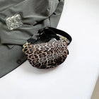 Riñonera Deportiva con Estampado Leopardo para Mujer - Bolsa de Cintura Poliéster