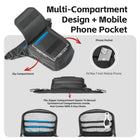 Riñonera de Pierna para Moto y Motoristas - Bolso Lateral Ajustable