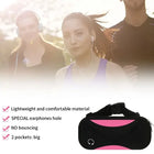 Riñonera Deportiva Impermeable para Correr con Soporte para Móvil