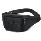 Riñonera Deportiva Hombre - Bolsa Táctica de Lona para Viaje, Senderismo y Camping
