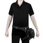 Riñonera Deportiva Táctica de Cuero - Estilo Gótico, Multiusos