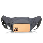 Riñonera Deportiva Hombre Multifuncional de Lona Impermeable