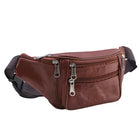 Riñonera Deportiva Hombre Cuero Sintético - Lujo Moderno