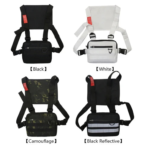 Riñonera Deportiva Oxford Unisex - Estilo Hip-Hop Urbano