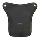 Riñonera Deportiva Vintage de Cuero para Motociclista - Bolsa de Cadera Multifuncional