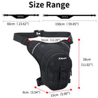 Riñonera de Pierna Impermeable para Moto y Motoristas - Bolso Lateral Resistente