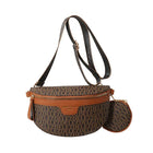Riñonera Deportiva Mujer - Bolso Cruzado de Piel Sintética para Monedas y Compras