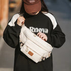 Riñonera Deportiva Unisex - Bolsa Móvil de Nailon, Gran Capacidad, Estilo Urbano