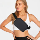 Riñonera Deportiva Impermeable Multifuncional con Correa Diagonal para Correr y Fitness