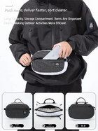 Riñonera Táctica Militar Unisex - Impermeable de Nylon Resistente