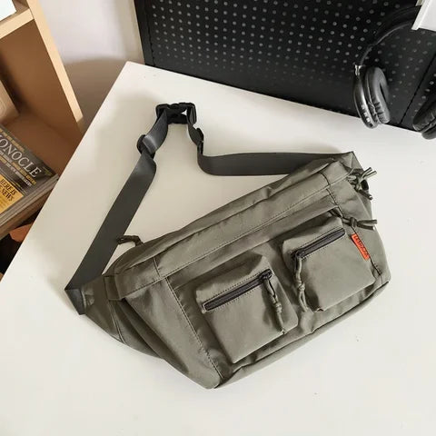 Riñonera Mujer Casual con Cremallera - Bolso de Cintura y Hombro 2024