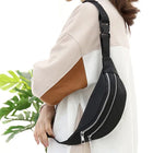 Riñonera Deportiva Impermeable, Bolsa para Teléfono, Moda Coreana, Gran Capacidad, Multifuncional Cruzada