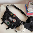 Riñonera Deportiva Unisex Vintage - Bolso Bandolera Casual Cómodo