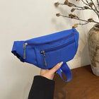 Riñonera Deportiva Impermeable de Gran Capacidad con Múltiples Bolsillos
